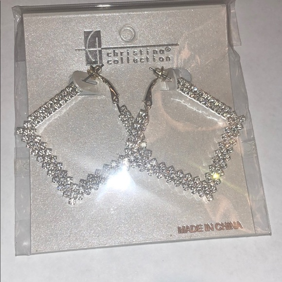 Silver earrings - Picture 1 of 2
